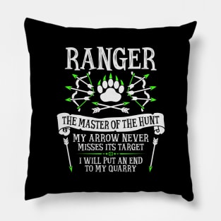 Ranger, Dungeons & Dragons - The Master of the Hunt Pillow