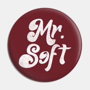 Mister Soft / Retro Style Design Pin