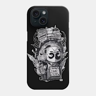 asian ink art astronaut design Phone Case