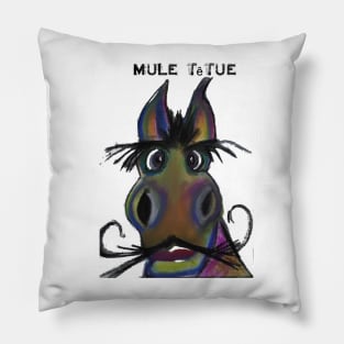 Stubborn Mule Pillow