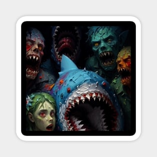 Monsters under my bed Magnet