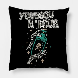 Youssou n' dour folk Pillow