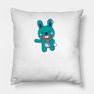 Some Bunny Loves To Party. Funny Party Shirts for Karaoke Singing Rabbit Lovers Pillow