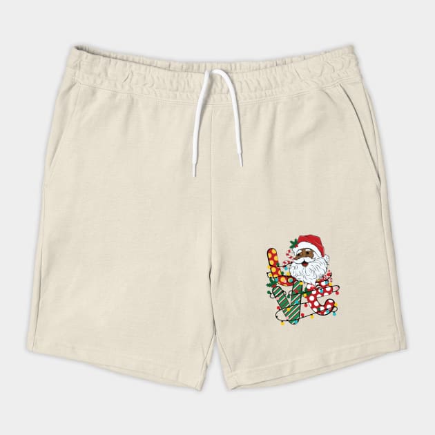 Love Black Santa Christmas by The WYLD Tribe