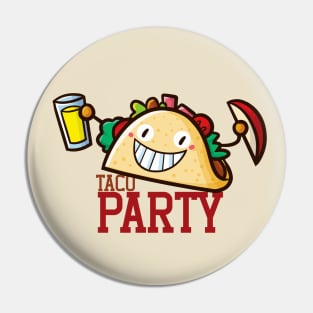 Taco Party Pin