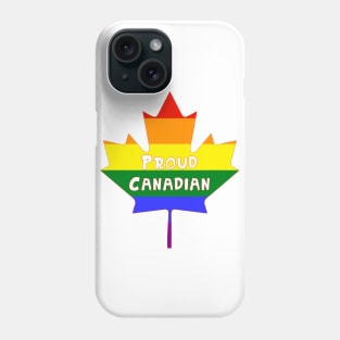 Proud Canadian (Gay/Queer) Phone Case