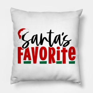 Santa's Favorite Pillow