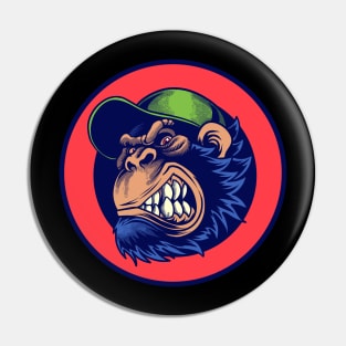 High Fidelity Sonic Death Monkey Pin