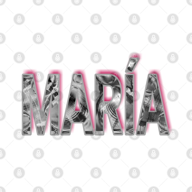 Name MARÍA by Begoll Art