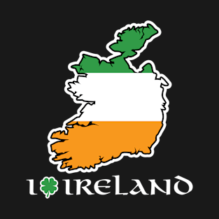 I Love Ireland T-Shirt T-Shirt