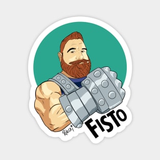 FISTO - light Tee Magnet