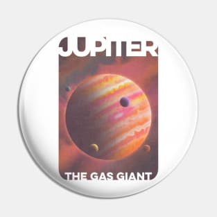 Jupiter The Gas Giant Pin