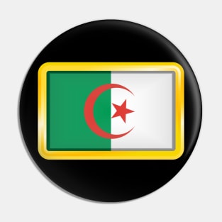 Country Flag of Algeria Pin