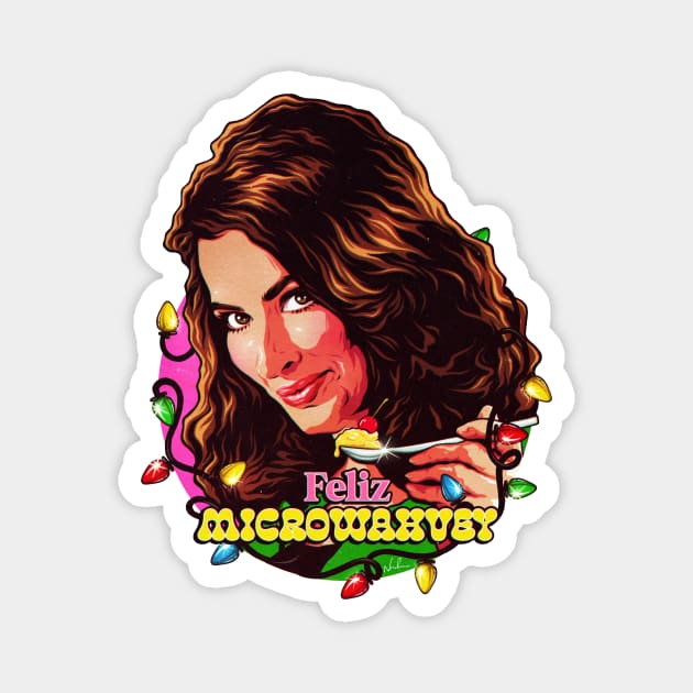 Feliz Microwahvey Magnet by nordacious