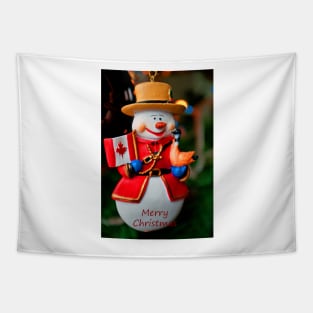 Snowman Christmas Xmas Tree Decoration Tapestry