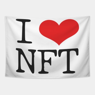 I love NFT, I heart NFT Tapestry