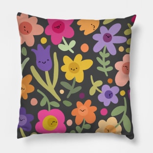 Happy flowers Pillow