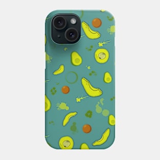 Avocado slices Phone Case