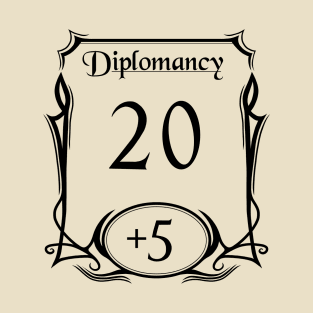 DnD Stat Diplomancy T-Shirt