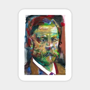 SIGMUND FREUD - watercolor portrait .7 Magnet