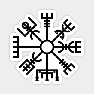 Vegvisir Norse Viking Compass Pagan Wayfinder Magnet