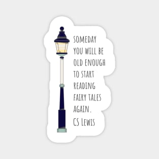 Old Enough for Fairy Tales // CS Lewis Magnet