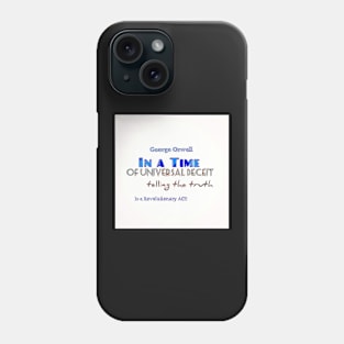 Telling the truth Phone Case