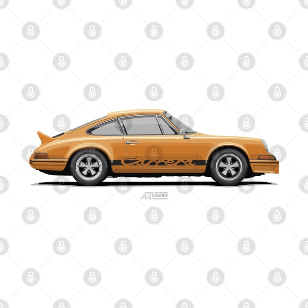 911 Carrera RS (901) Orange by ARVwerks