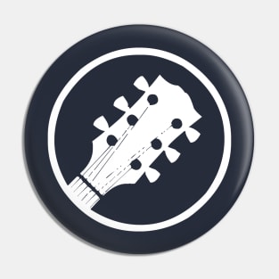 Guitar Logo Pin