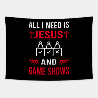 I Need Jesus And Game Shows TV Show Tapestry