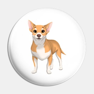 Fawn Chihuahua Dog Pin