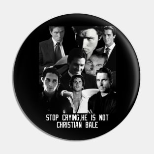 Christian Bale T-shirt Pin