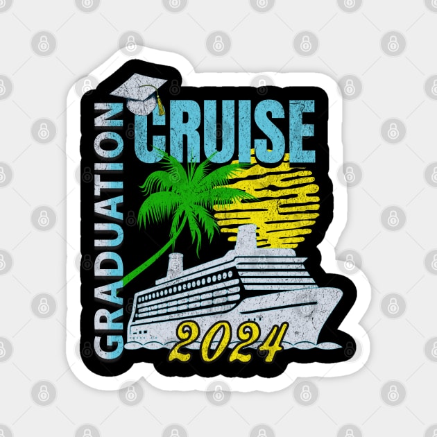 2024 Graduation Cruise Squad Magnet by Mind Your Tee