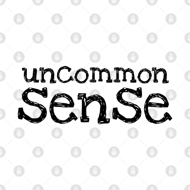 Uncommon Sense - 1 by NeverDrewBefore