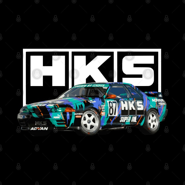 HKS power Skyline R32 GT-R Japan Mt. Fuji GTR JGTC ZERO-R by cowtown_cowboy