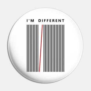 I'm Different Pin