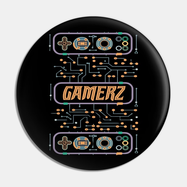 GAMERZ futurustic Digital theme Pin by XYDstore