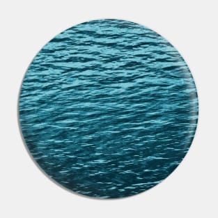 Watercolor Ocean Surface Patterns Pin