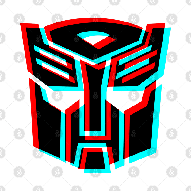 Retro 3D Glasses Style - Autobots Gen 1 by ROBZILLA