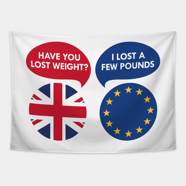 I Lost A Few Pounds Tapestry by LuckyFoxDesigns