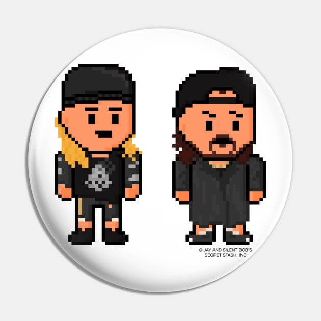 Crave Not These Things in 1995 Pixel Jay and Silent Bob Pin by gkillerb