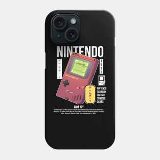 Nintedo Gameboy Ilustration Design For T-shir etc Phone Case