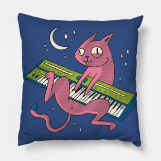 Synth Cat Pillow