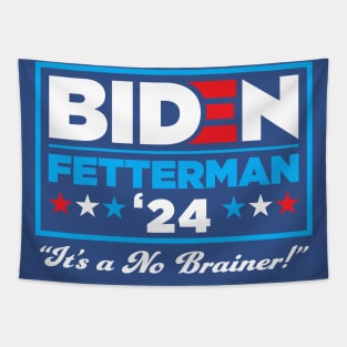 Biden Fetterman 2024 Tapestry