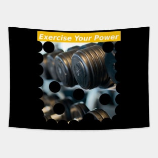 Power of Exercise Tapestry