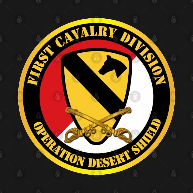 1st Cavalry Div - Red White - Operations Desert Shield by twix123844