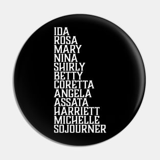 Powerful Black Women Who Inspire, Black History, African American Pin