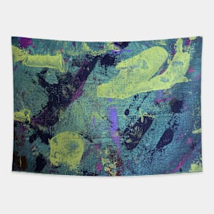 Abtract Hues Tapestry