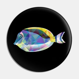 Beautiful and Pretty Colorful Crystal Fish Pin