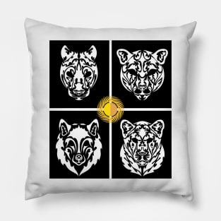 Ancient animal spirits Pillow